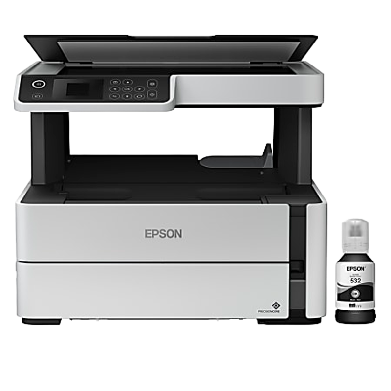 Epson® EcoTank® ET-M2170 SuperTank® Wireless All-In-One Monochrome Printer